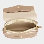 Women's Polyurethane Envelope/Zipper Sling Bag, , small image number null