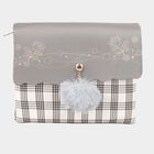 Women's Polyurethane Envelope/Zipper Sling Bag, , small image number null