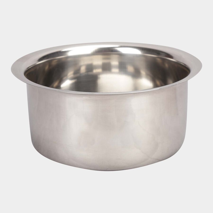 Stainless Steel Tope (Patila) - 1 L, Induction Compatible, , large image number null