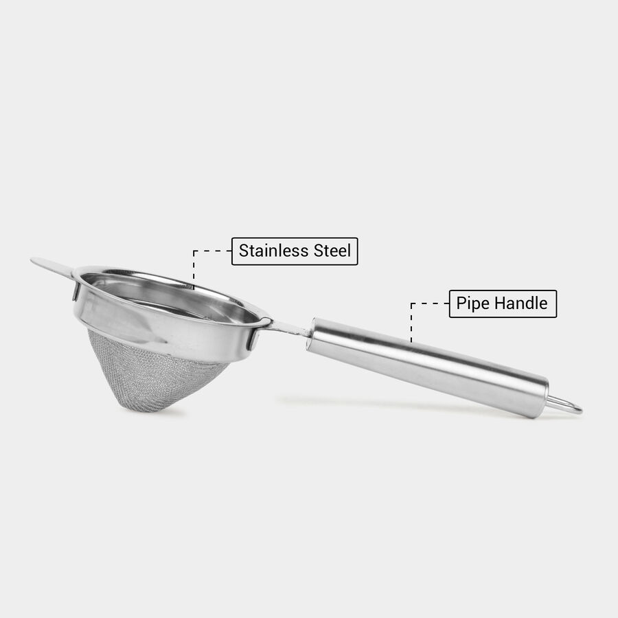 Steel Tea Strainer, 8 cm Dia., , large image number null