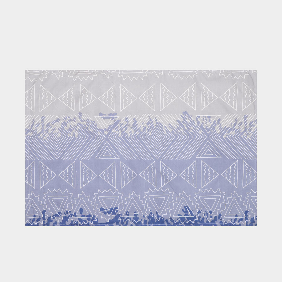Blue Polyester Pillow Cover, , large