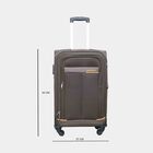 4-Wheel Polyester Soft Case Trolley, Medium, , small image number null