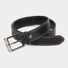 Men's Black Polyurethane Casual Belt, , small image number null