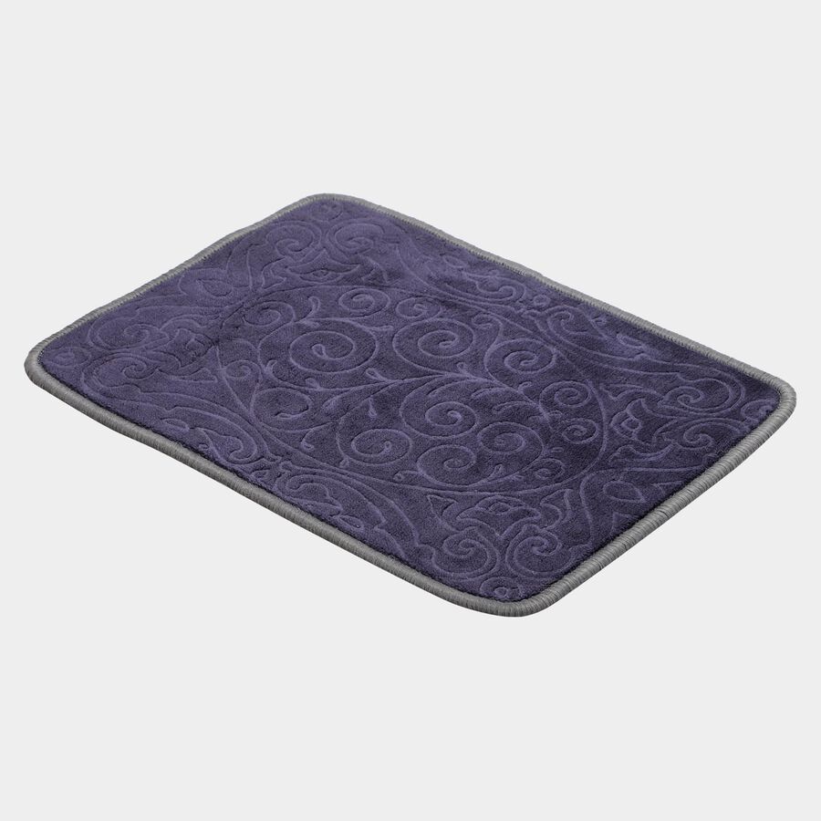 Anti-Skid Grey Polyester Door Mat, , large image number null