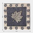 Grey Polyester Cushion Cover, , small image number null