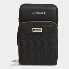 Women's Colour Block Polyurethane Sling Bag, , small image number null