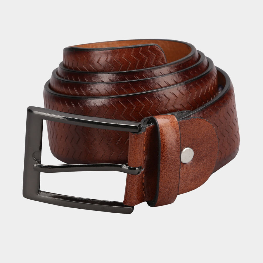 Men Casual Tan Belt (32 in.), , large image number null