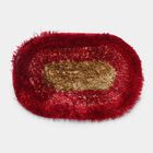 Maroon Solid Shaggy Doormat, , small image number null