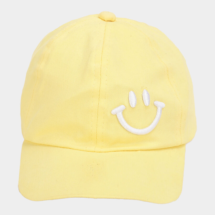 Kids' Mustard Canvas Cap, , large