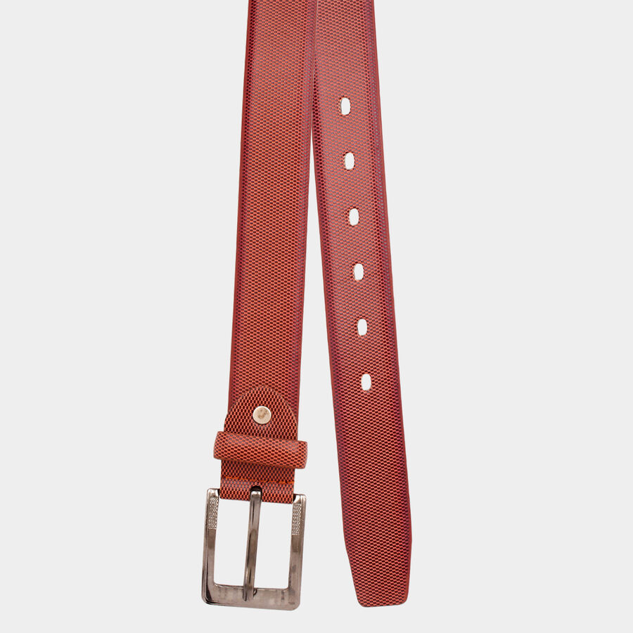 Men Formal Tan Belt (32 in.), , large image number null