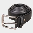 Men's Black Polyurethane Formal Belt, , small