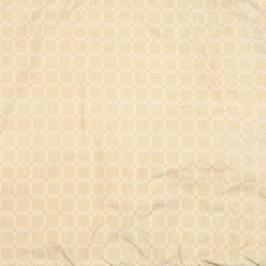 Beige Cotton Pillow Cover, , large