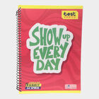 280 Pages A4 Spiral Unruled Notebook, , small image number null