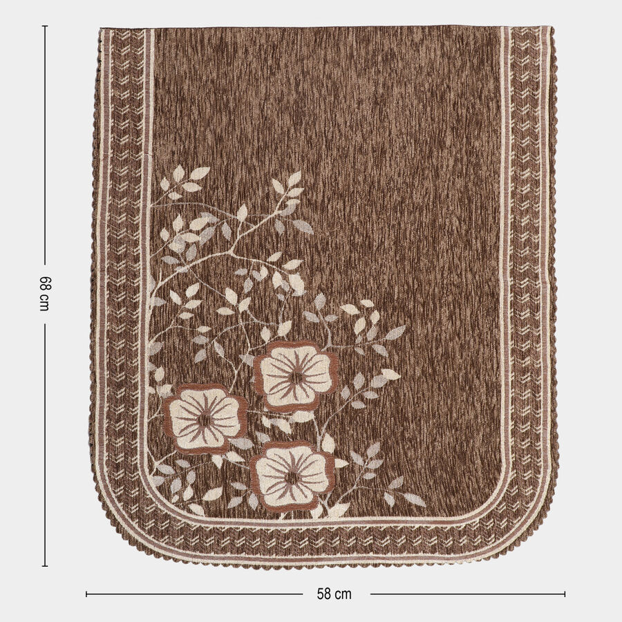 Beige Polyester Sofa Cover, , large image number null