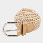 Women's Beige Nylon And Polyester Belt, , small image number null
