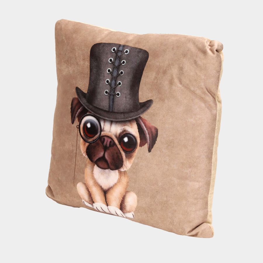 Multicolour Microfiber Cushion, , large image number null