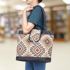 Women's Beige Fabric Hand Bag, , small image number null