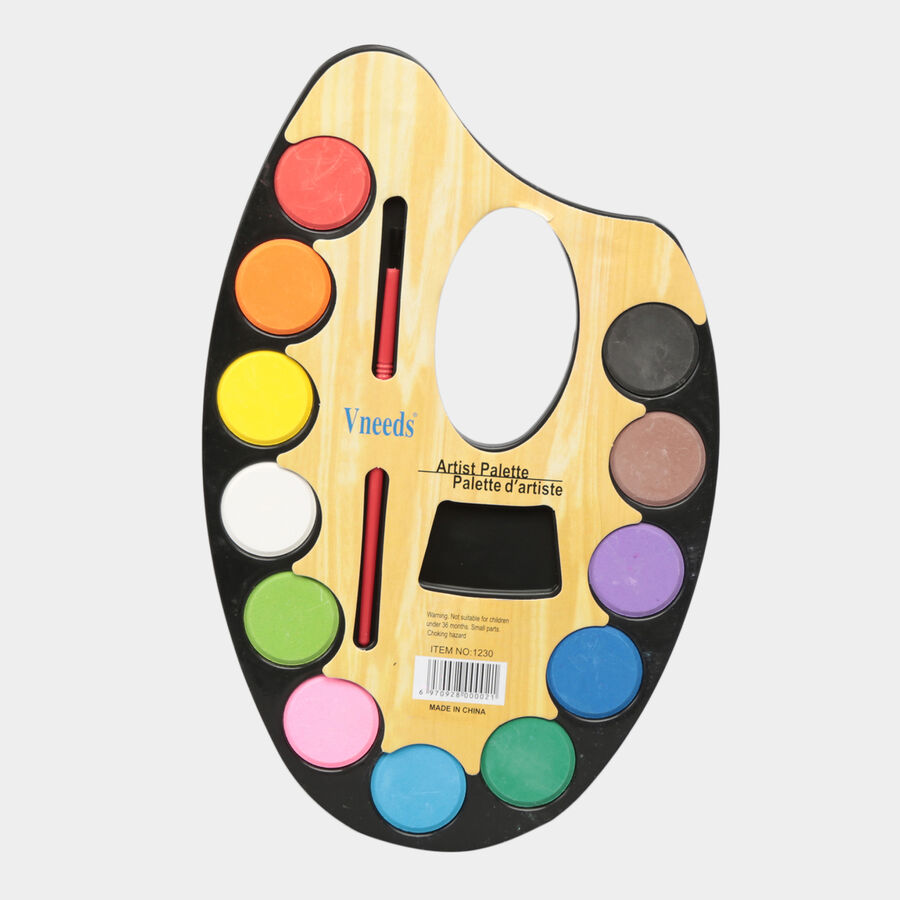 Water Color Plate 12 Shades, , large image number null
