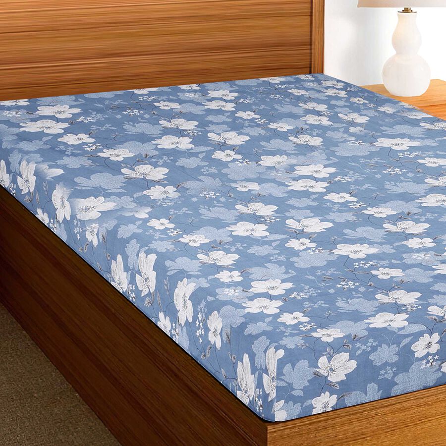 104 TC Cotton Single Bedsheet, , large image number null