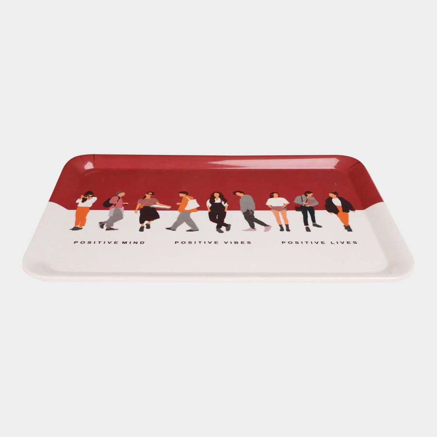 Melamine Serving Tray, 35.56 cm Dia., , large image number null