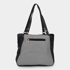 Women's Black Fabric Hand Bag, , small image number null