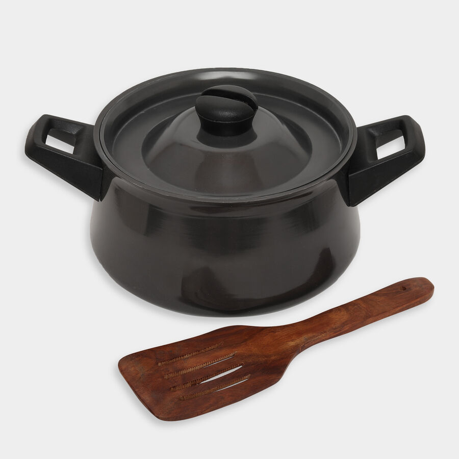 Hard Anodised Aluminium Cook & Serve Handi, Induction Compatible, , large image number null