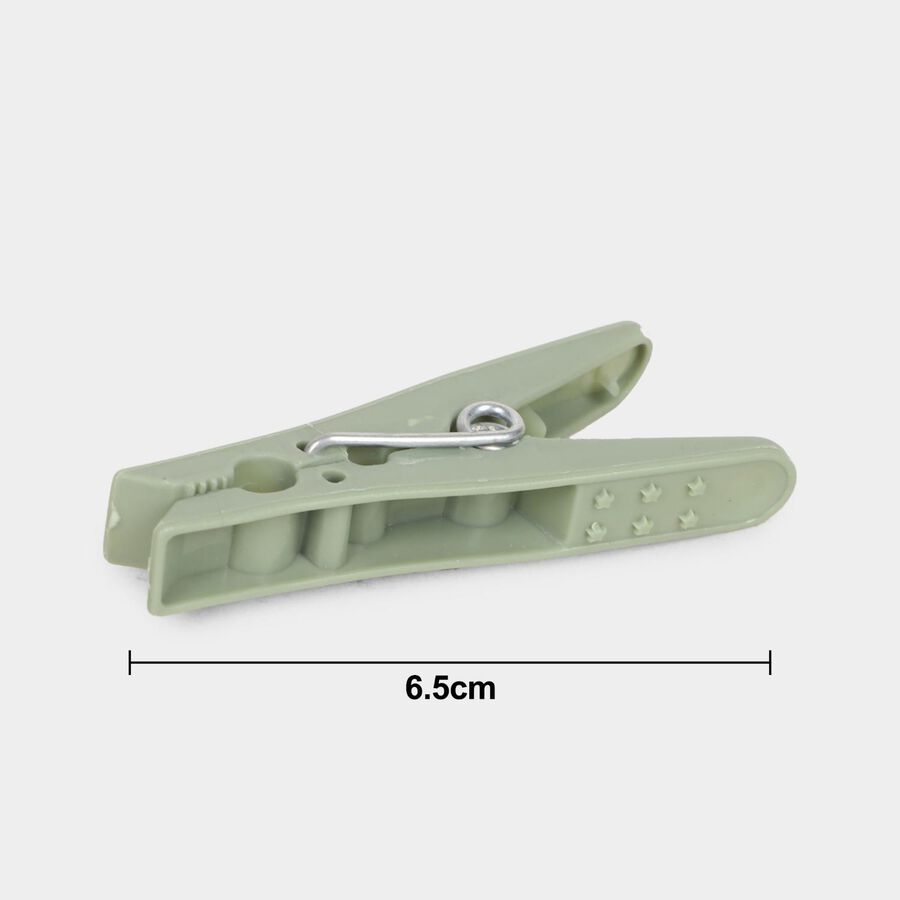Plastic Cloth Clips-Set of 36 (Color/Design May Vary), , large image number null