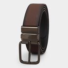 Men's Tan Brown PU Formal Belt , , small image number null