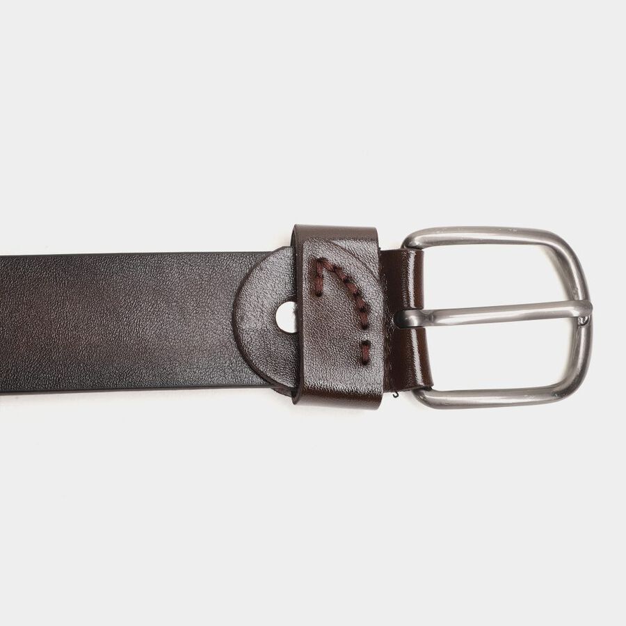 Men's Brown Polyurethane Casual Belt, , large image number null