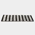 Grey Polyester Bedside Runner, , small image number null
