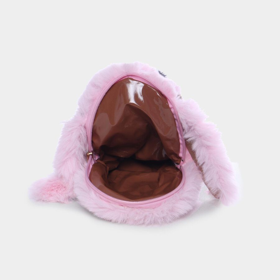 Kid's Pink Nylon And Polyester Bag, , large image number null