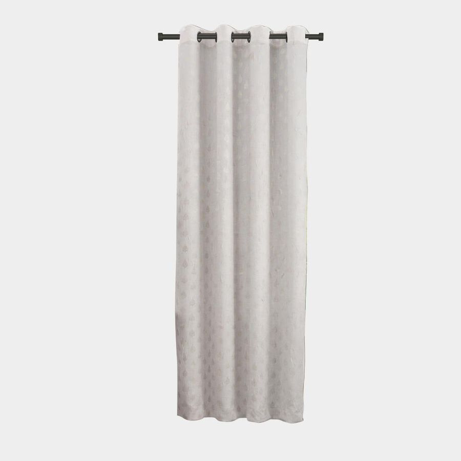 7ft. Cream Polyester Curtain, , large