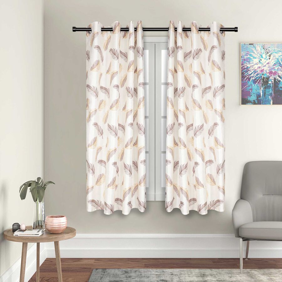 5ft. Cream Window Curtain, , large image number null
