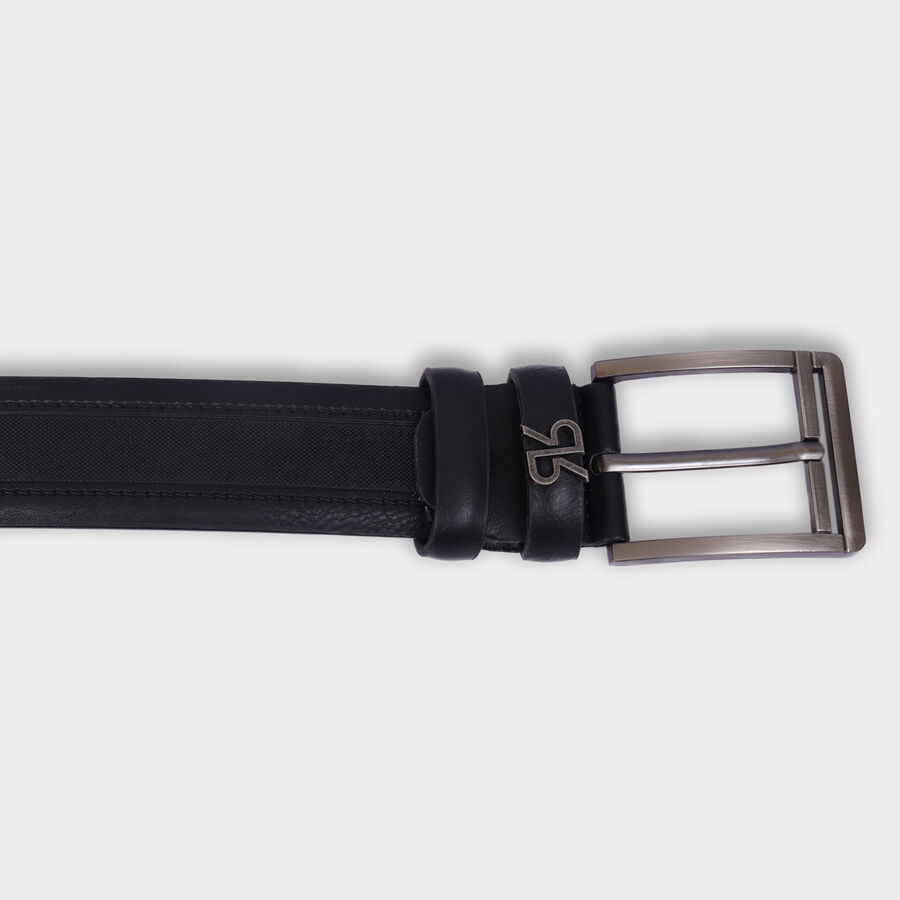 Men Casual Black Belt (36 in.), , large image number null