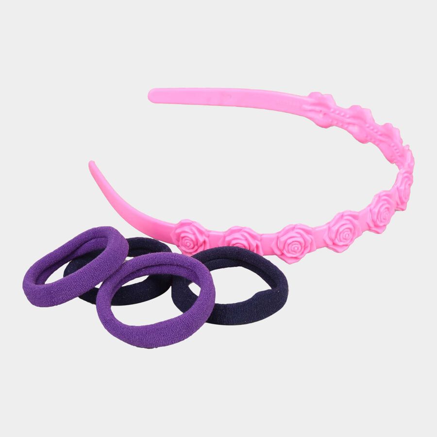 Hair Accessories Set - Color/Design May Vary, , large