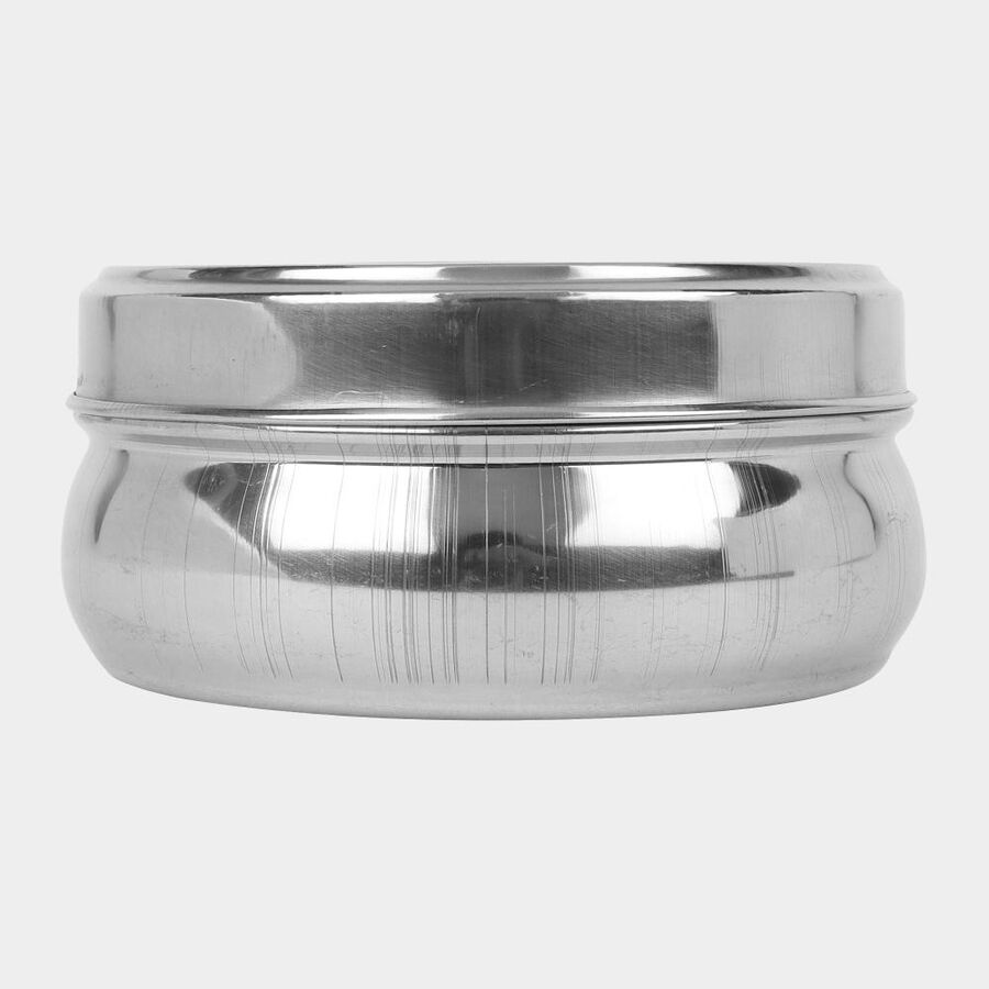 250 ml Stainless Steel Poori Dabba, , large image number null