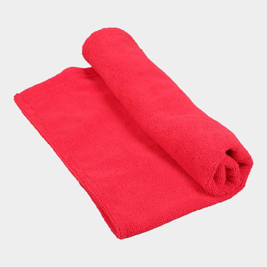 280 GSM Red Microfiber Hand Towel, , large image number null
