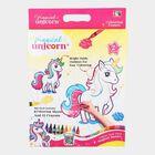 Kid's Unicorn Coloring Frame with Oil Pastel Colors , , small