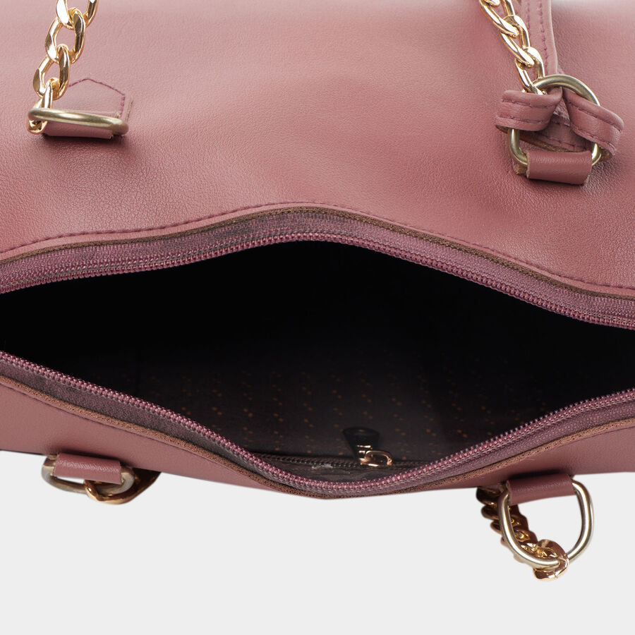 Women's Polyurethane Zipper Sling Bag, , large image number null
