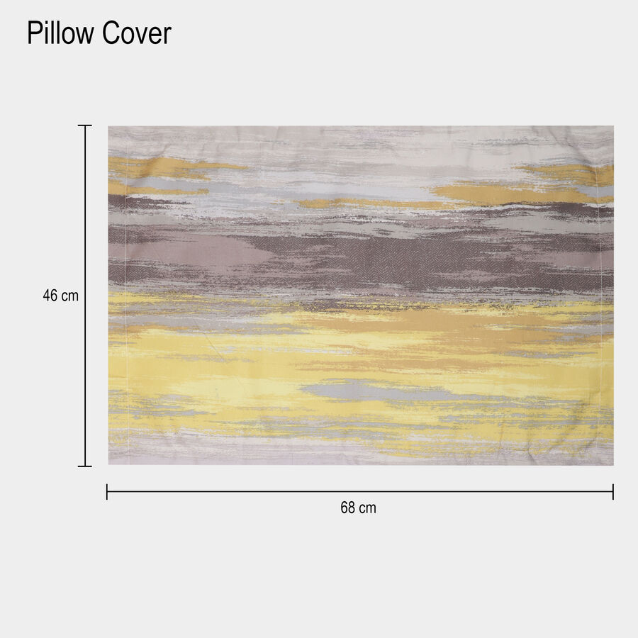 120 GSM Multicolour Polyester Double Bedsheet, , large image number null