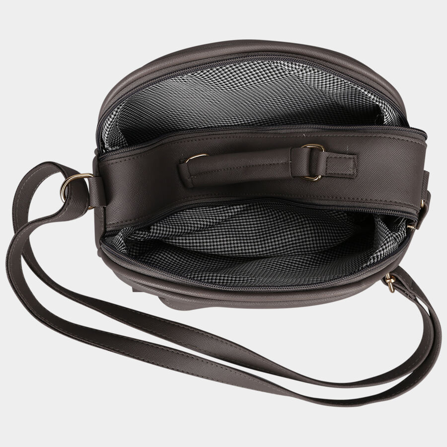 Women's Polyurethane Zipper Handbag, , large image number null