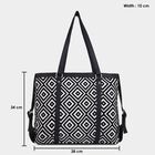 Women's Black Fabric Hand Bag, , small image number null