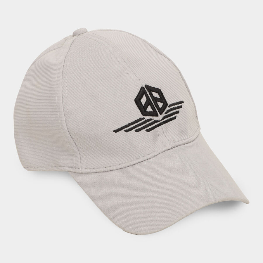 Grey Men's Cotton Cap, , large image number null