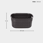 Brown Small Plastic Basket, , small image number null
