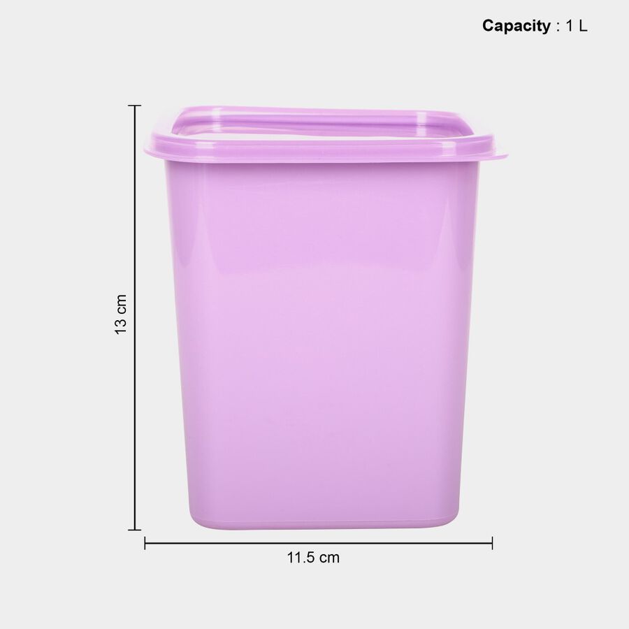 Air-Tight Plastic Container, Set of 2 - 1 L, , large image number null
