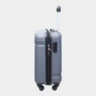 4-Wheel Grey Polypropylene Hard Case Trolley, Small, , small image number null