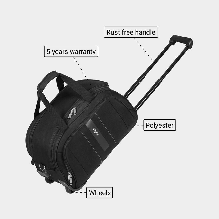 Polyester 2-Wheel Duffle Trolley Small (55cm), , large image number null