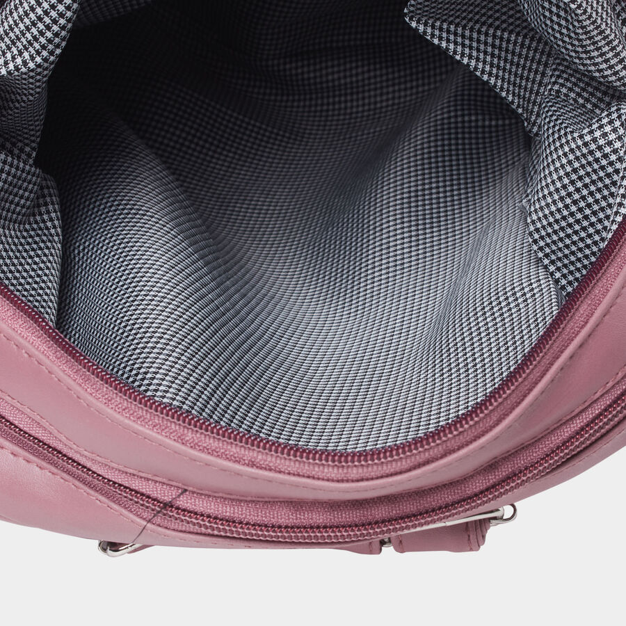 Women Mauve Backpack, , large image number null