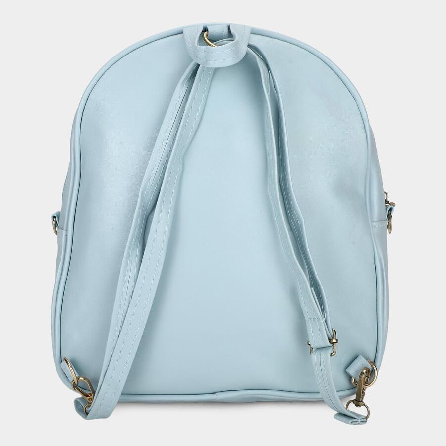 Blue Nylon/Polyester Bag, , large