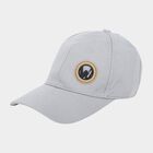 Men's Grey Fabric Cap, , small